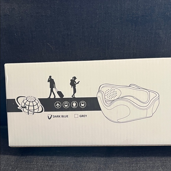 Wireless Speaker Dark Blue Eye Mask - Picture 2 of 5